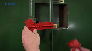 Electrical and Valve Lockout Tagout Kit with Nylon Safety Lockout ...