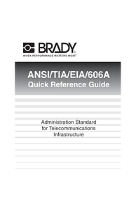 ANSI TIA EIA - 606A Guide - English