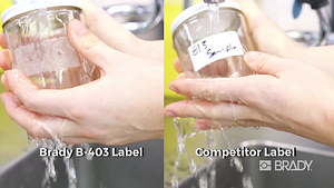B-403 Dissolvable Paper Labels