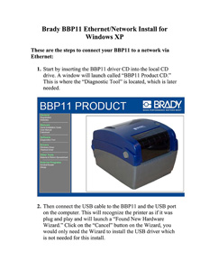 BBP11 Ethernet Manual - English