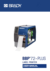 BBP72-PLUS Double-Sided Heat Shrink Label Printer - Brady Part: BBP72 ...