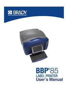 BBP85 User Manual - English