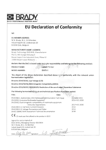 BMP41 - EU Declaration of Conformity