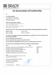 BMP51 BMP53 - EU Declaration of Conformity (English)