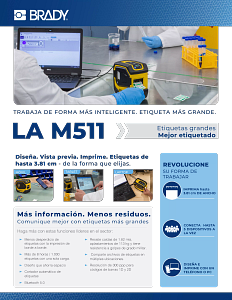 Hoja informativa de la M511