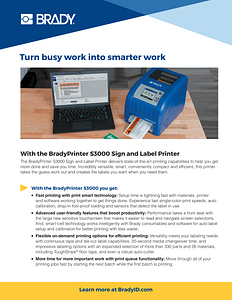 bradyprinter s3000