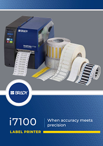 BradyPrinter i7100 Industrial Label Printer - Brochure (English)