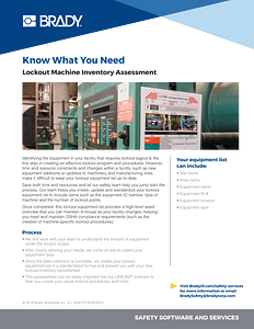 LINK360 Safety Software with BradyPrinter i3300 Printer and Lockout ...