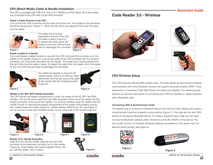 Code Reader 3.0&#8482; - Wireless Quickstart Guide - English