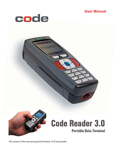 Code Reader 3.0 User Manual - English