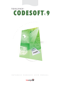 CodeSoft Database Manager User Guide