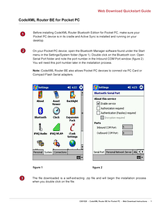 CodeXML Router BE for Pocket PC - English