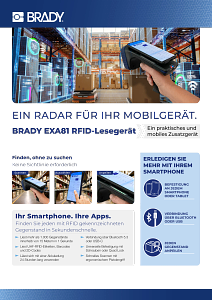 BRADY EXA81 RFID-Lesegerät - Infoblatt