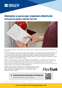 FlexTrak information sheet - Czech