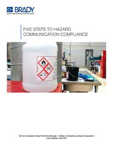 Free Whitepaper: 5 Steps to Hazard Communication Compliance