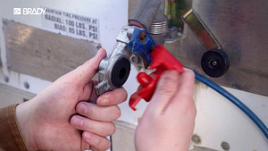 Brady Part: 64221 | 064221 | Pneumatic Quick-Disconnect Lockout