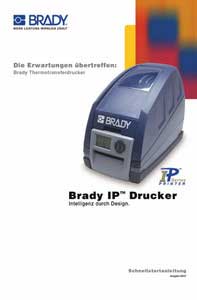 IP Printer Quick Start Guide - German