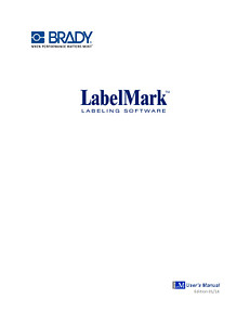 LabelMark 6_1 English User Guide