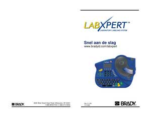 LabXpert Quick Start Guide - Dutch