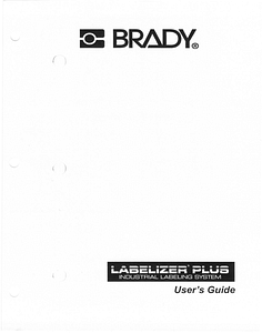 Labelizer Plus User Manual - English