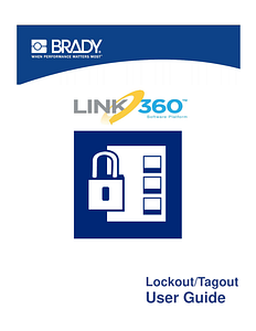 Link360 Desktop Lockout Tagout Guide