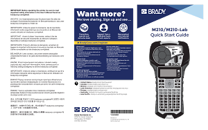 M210 Portable Label Printer - Brady Part: M210 | Brady | Brady.eu