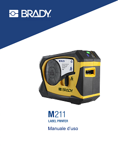 M211 Label Printer Manuale d’uso