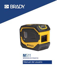 Impresora de etiquetas M511 - Manual del usuario