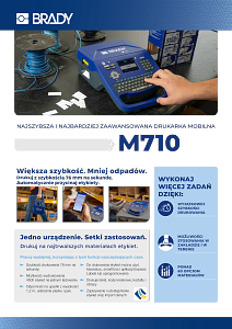 M710 Label Printer QWERTY EU - Brady Part: M710-QWERTY-EU | Brady ...