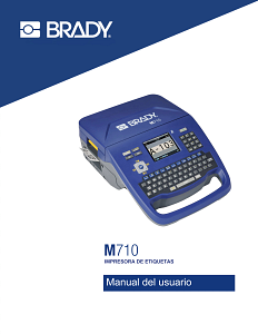 Manual de usuario de la M710