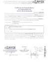 NOM Certificate for Brady 1244 & 1344 Printers