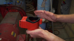 No-Handle Valve Lockout with Cable for Ball and Gate Valves - Brady ...