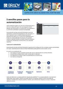 Spotlight 5 simple steps to automation - Spanish