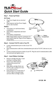 TLS PC Link Quick Start guide - English