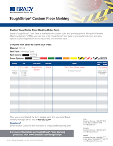 ToughStripe Custom Order Form