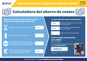 Wraptor A6500 Cost Calculator - Spanish / €