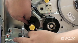 How to change ribbon material on the Wraptor.