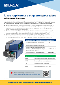 i7100 Vial Tube Applicator cost calculator - French