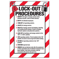 Lockout Tagout Labels - Lock-Out Procedures Labels - 854232 - Brady ...