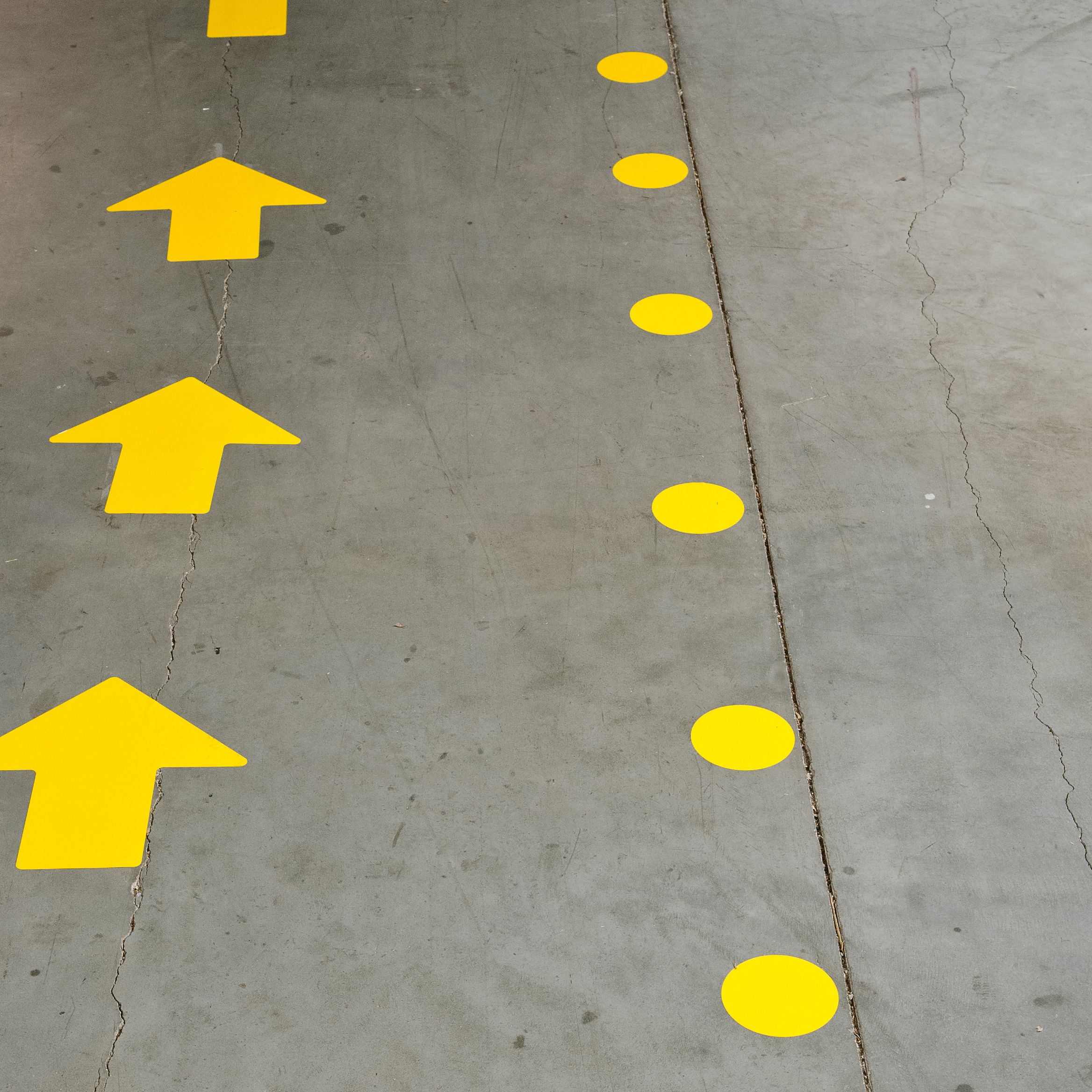 Floor Dot Toughstripe Floor Markers