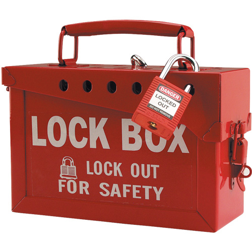 ExtraLarge Metal Lock Box