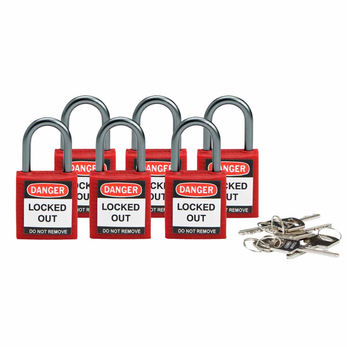 Cadenas SafeKey à code couleur pour la sécurité lors de la maintenance dans  l'industrie de l'emballage