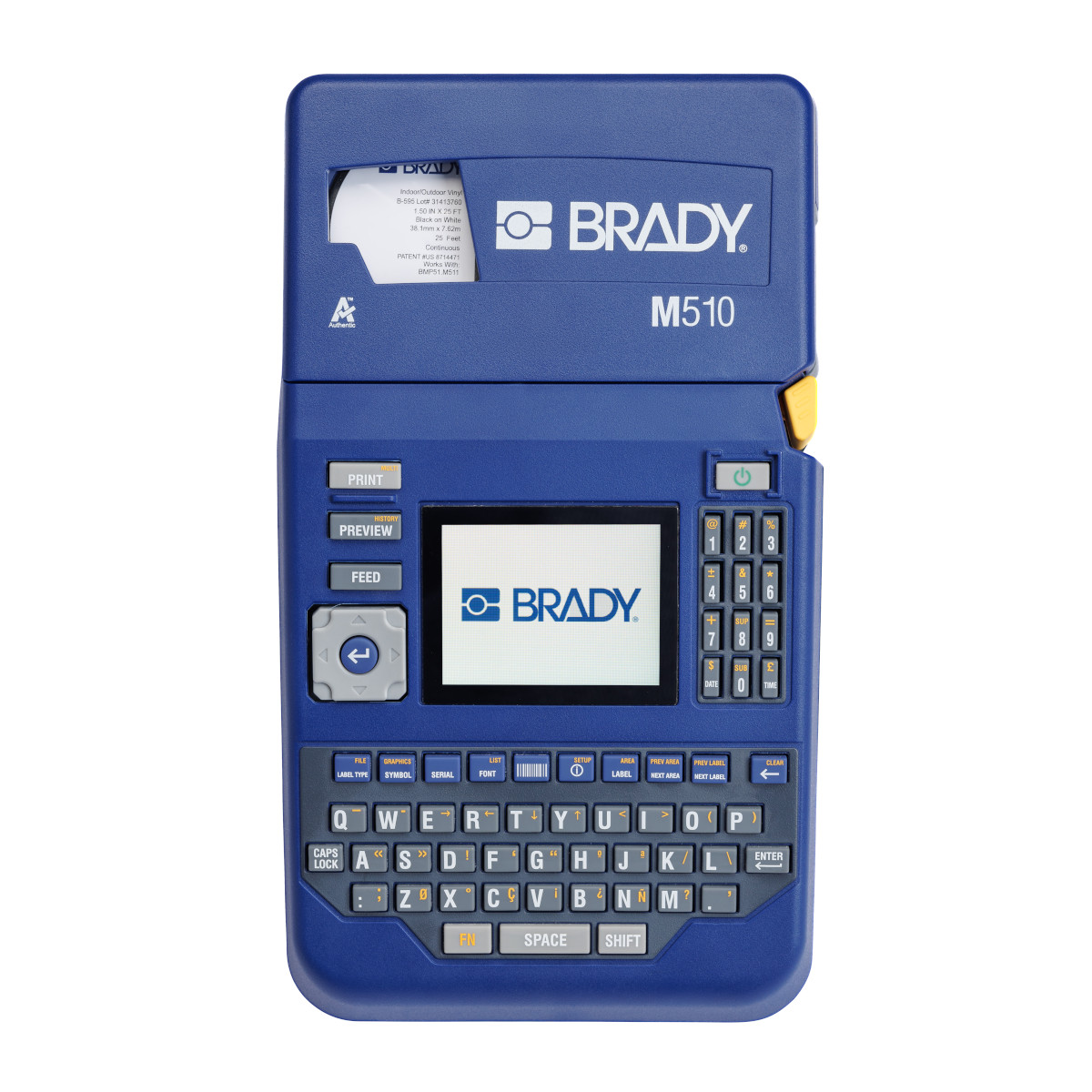 M510 Portable Label Printer Kit UK + Brady Workstation Suite - Brady ...