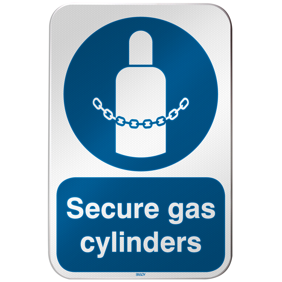 Secure Gas Cylinders Signs