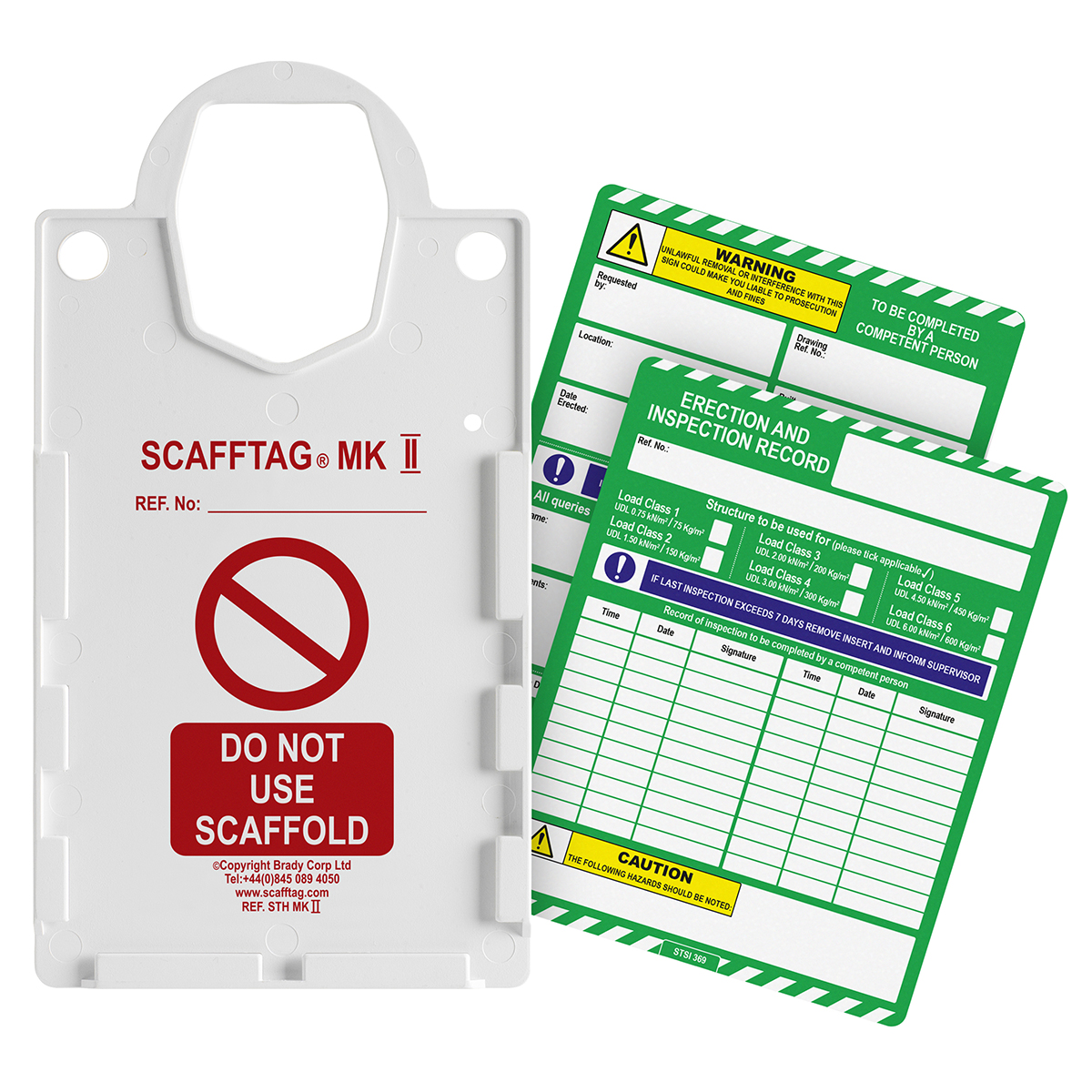 Scafftag MK2 Kit - Brady Part: STSH MK2 | Brady | BradyID.com