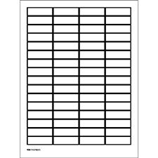 Brady Part: WOB-1442-W.M.R. | 101813 | Blank Write-On Labels on sheets ...