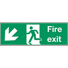 Glow-in-the-dark safety sign - Brady Part: 834200 | Brady | Brady.eu