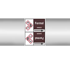 Marqueurs en rouleau continu, avec pictogrammes - Alcool (produit francophone)