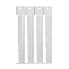 Black on White Clip 0.073" Wire Diameter Details about   10 wands Brady SCN05-2 0.053" Nylon 