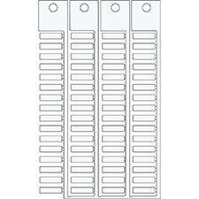 Terminal block tag WA PH EN HA 5X15 - Brady Part: SA4305 | Brady | Brady.eu